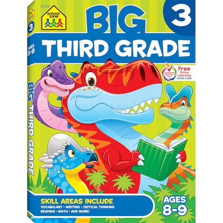 School Zone Publishing Big Workbook Third Grade 06314